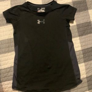 UA girls fitted shirt